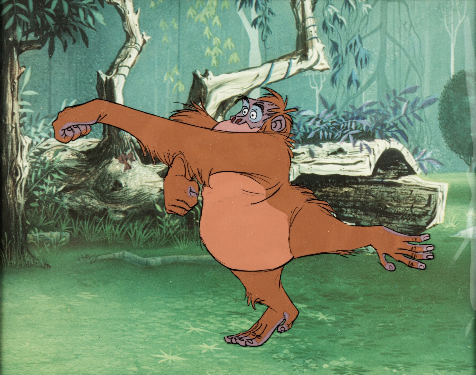 The Jungle Book King Louie Production Cel